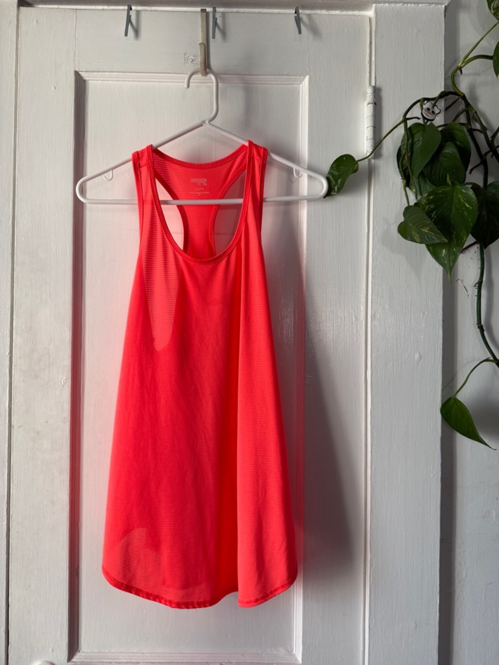 Danskin Now Neon Coral Athletic Tank
